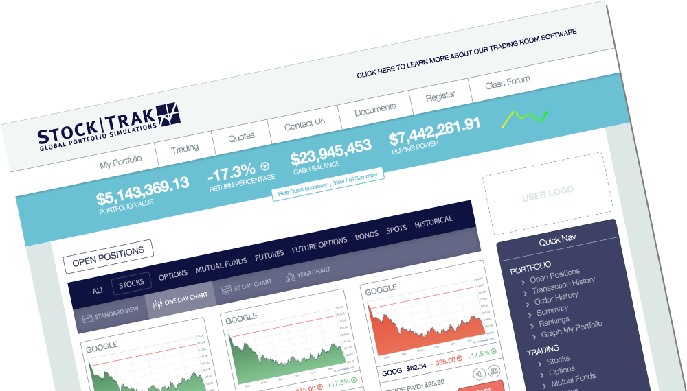 Stock Chart Simulator