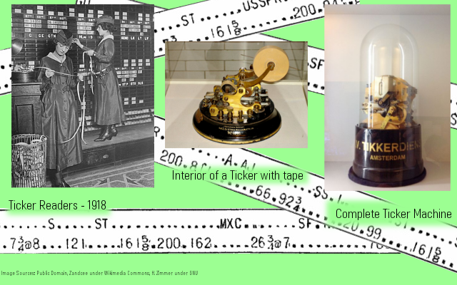 ticker machines