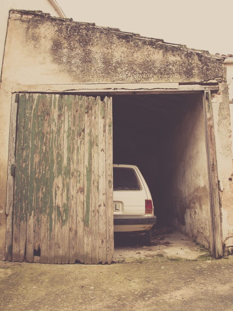 Car in a Garage