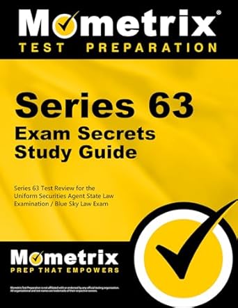 Series 63 Exam Study Guide