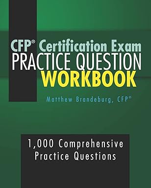 Cover of CFP Certification Exam Practice Question Workbook