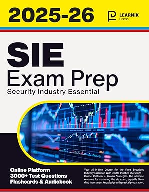 Cover of SIE Exam Prep by Learnik Press