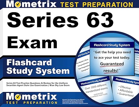 Cover of Series 63 Exam Flashcard Study System by Momentrix
