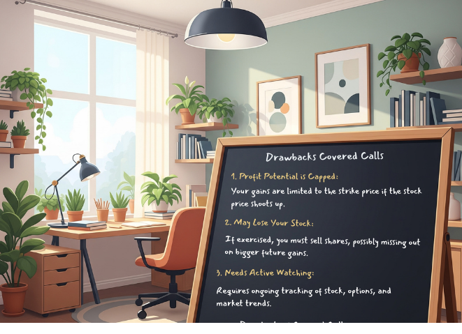 drawbacks of covered calls