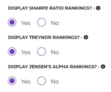 Toggle these “on” while on the Portfolio Settings page when creating your class.